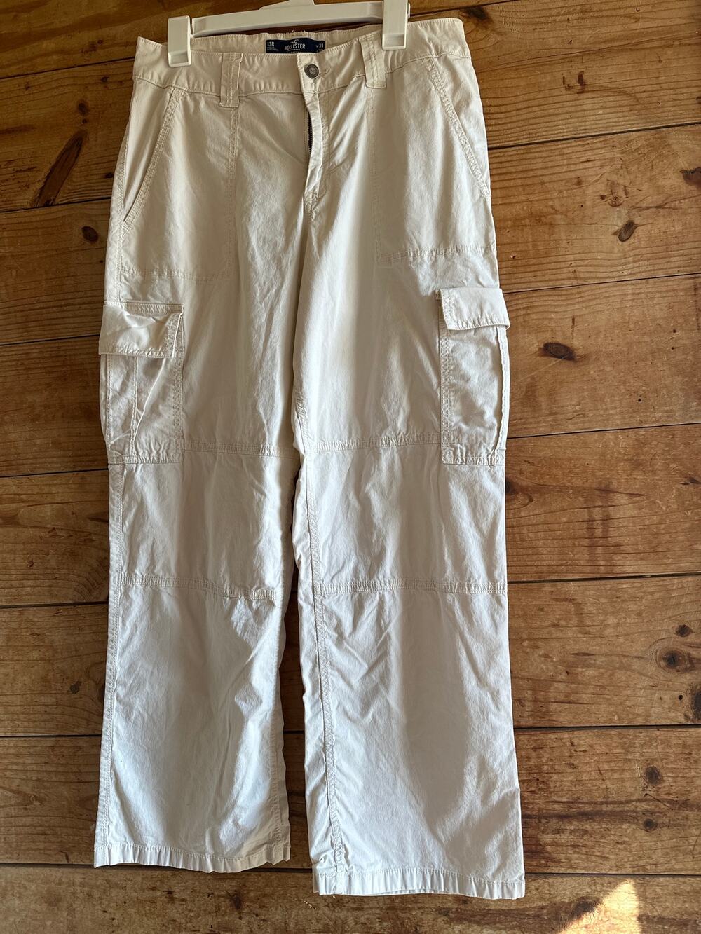 Hollister Beige Cargo Pants